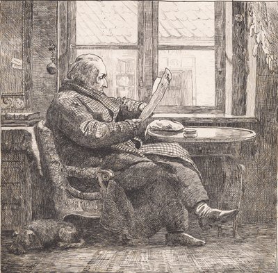 Sędzia Emanuel Bonnevie autorstwa Johan Thomas Lundbye