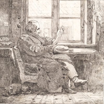 Sędzia Emanuel Bonnevie autorstwa Johan Thomas Lundbye