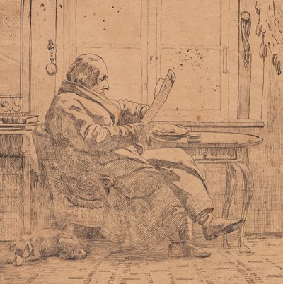 Sędzia Emanuel Bonnevie autorstwa Johan Thomas Lundbye