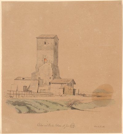 Osteri zobaczyć Ponte Salare autorstwa Johan Thomas Lundbye