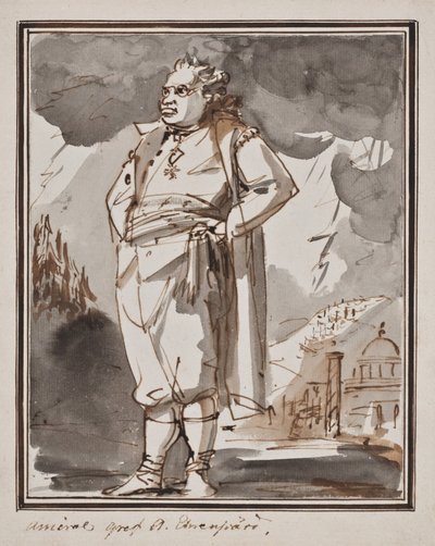 Carl August Ehrensvärd – popiersie autorstwa Johan Tobias Sergel