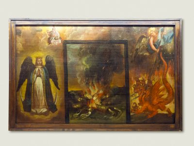"Apokaliptyczna kobieta" autorstwa Johan Valentin Grambs