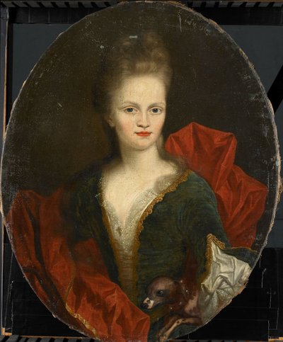 Anna Margaretha van Petcum (1676-1745), żona Johana Arnolda Zoutmana autorstwa Johan van Diest
