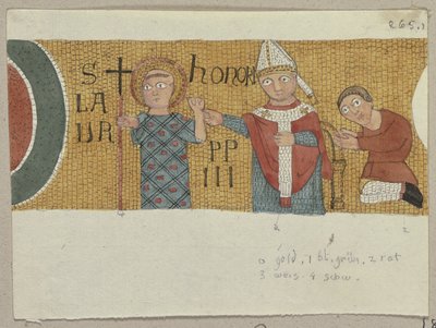 Aus: Sammlung von Umrissen und Durchzeichnungen, Band 1, Blatt 100 autorstwa Johann Anton Ramboux