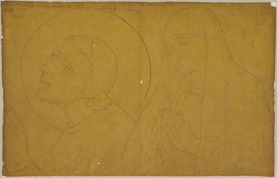 Aus: Sammlung von Umrissen und Durchzeichnungen, Band 3, Blatt 102 autorstwa Johann Anton Ramboux