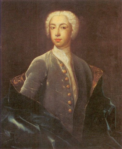 Portret Fedora Ostermana (1723-1804) autorstwa Johann Balthasar Frankart