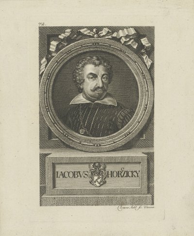 Portret Jakuba Horcickiego z Tepence 1575-1622. autorstwa Johann Balzer