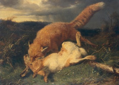 Lis i Zając autorstwa Johann Baptist Hofner