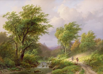 Bryza letniego dnia autorstwa Johann Bernard Klombeck