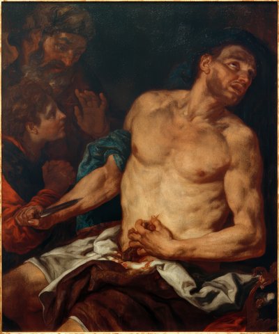 Samobójstwo Cato autorstwa Johann Carl Loth