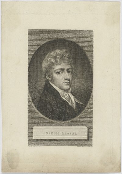 Portret Josefa Grassiego 1757-1838, 1804. autorstwa Johann Christian Benjamin Gottschick