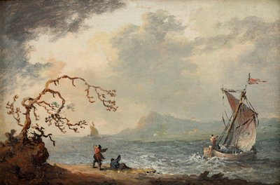 pejzaż morski autorstwa Johann Christian Brand