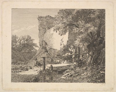 Chłopiec z trzema kozami, 1815. autorstwa Johann Christian Erhard