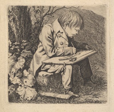 Artysta Hoffman, 1815. autorstwa Johann Christian Erhard