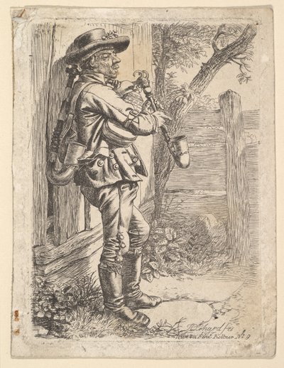Dudziarz, 1817. autorstwa Johann Christian Erhard