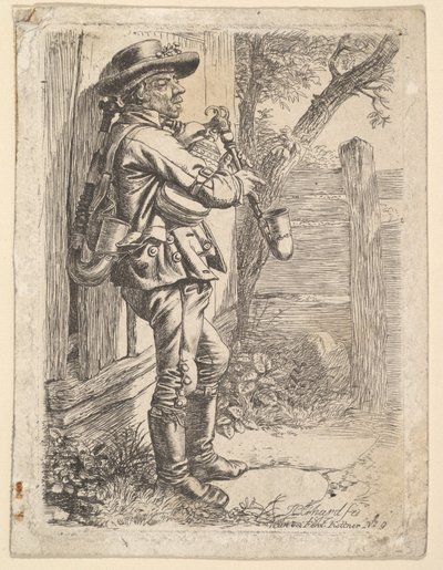 Dudziarz, 1819. autorstwa Johann Christian Erhard