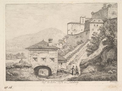 Wielkie Święto w Salzburgu, 1819. autorstwa Johann Christian Erhard