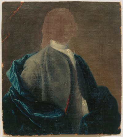 Studium kostiumowe dżentelmena autorstwa Johann Christian Fiedler