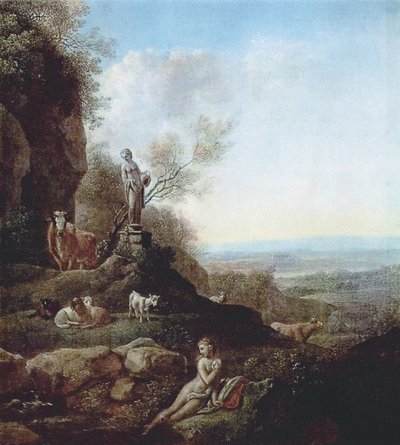 Włoski krajobraz autorstwa Johann Christian Klengel