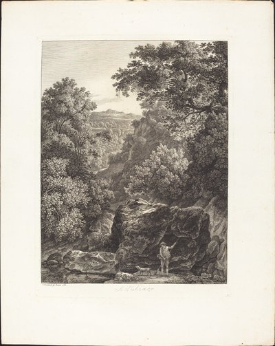 Subiaco autorstwa Johann Christian Reinhart