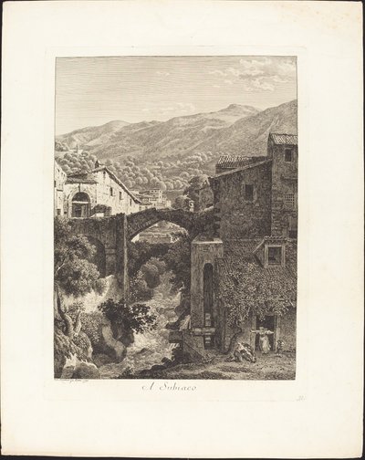 Subiaco autorstwa Johann Christian Reinhart