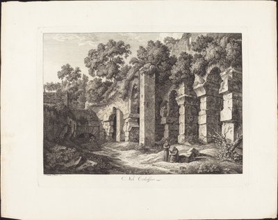 W Koloseum autorstwa Johann Christian Reinhart