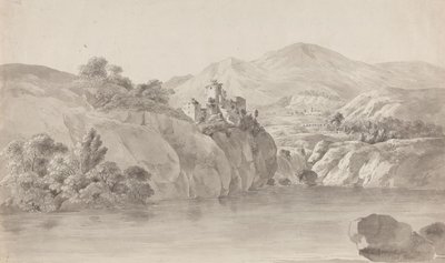 Terracina autorstwa Johann Christian Reinhart