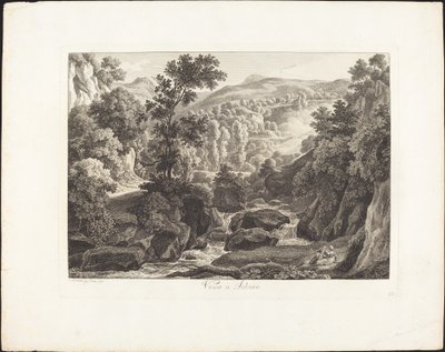 W pobliżu Subiaco autorstwa Johann Christian Reinhart