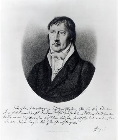 Георг Вильгельм Фридрих Хегел, Ф.В.Боллингерийн сийлбэр, 1825 оны орчим autorstwa Johann Christian Xeller