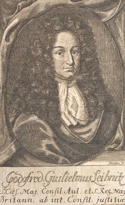 Gottfried Wilhelm Leibniz autorstwa Johann Christoph Boecklin
