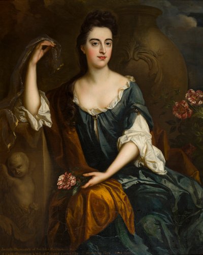 Portret pani Judith Corbet, ok. 1680-1710 (olej na płótnie) autorstwa Johann Closterman