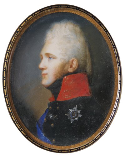 Portret cesarza Aleksandra I 1777-1825, 1805 autorstwa Johann Dominik Bossi