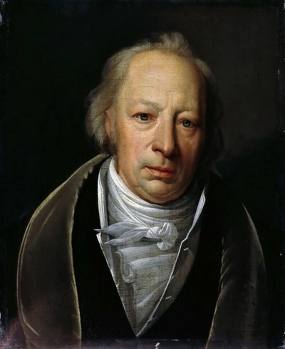 Portret Fryderyka Augusta Wolfa 1759-1824, 1823. autorstwa Johann Eduard Wolff