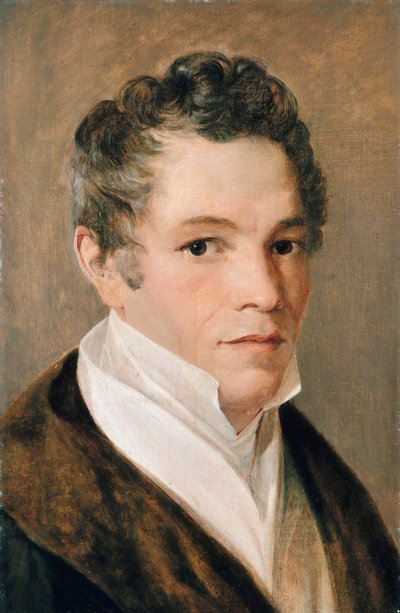Portret Karla Friedricha Schinkla 1781-1841, ok. 1820 r. autorstwa Johann Eduard Wolff