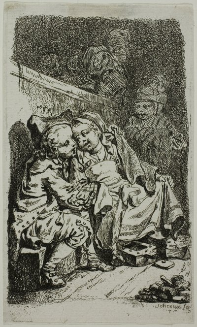 Ochrona przed zimnem autorstwa Johann Eleazar Schenau