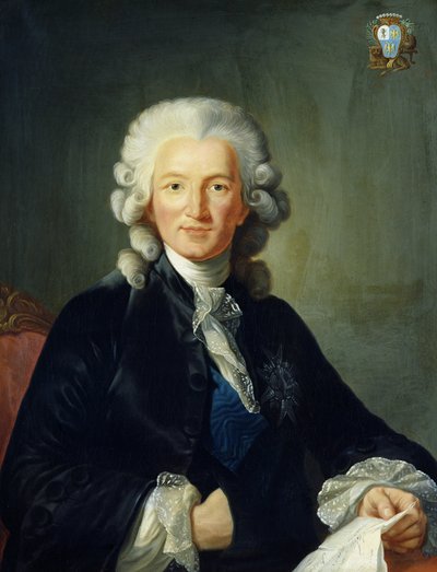 Karol Alexandre de Calonne (1734-1802) autorstwa Johann Ernst Heinsius