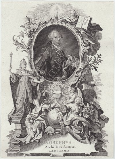 Józef II (1741-1790)-2 autorstwa Johann Esaias Nilson