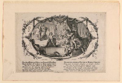 Dwanaście lat lekarza w świątyni Chrystusa autorstwa Johann Evangelist Holzer