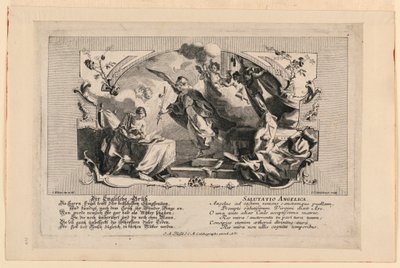 Anielskie powitanie autorstwa Johann Evangelist Holzer