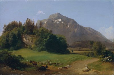 w pobliżu Salzburga autorstwa Johann Fischbach