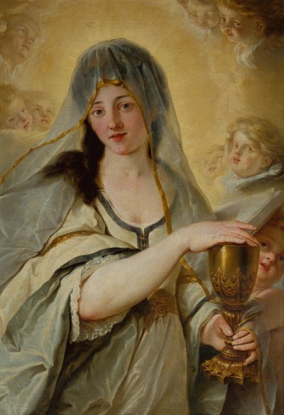 Alegoria wiary (olej na płótnie) autorstwa Johann Friedrich August Tischbein