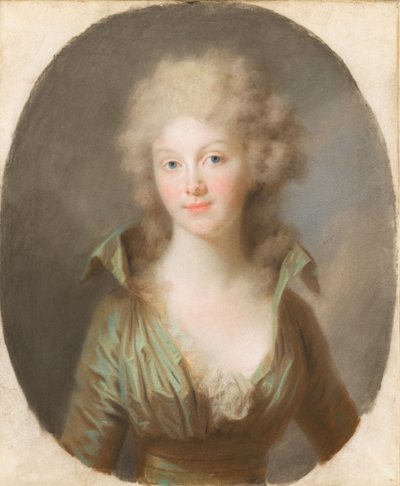 Friederike Luise Wilhelmine z Prus 1774-1837, Królowa Niderlandów, ok. 1930 r. 1790. autorstwa Johann Friedrich August Tischbein