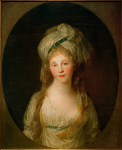 Friederike księżniczka Prus autorstwa Johann Friedrich August Tischbein