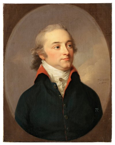 Portret Friedricha Karla Ludwiga, księcia Schleswig-Holstein-Sonderburg-Beck 1757-1816, 1800 autorstwa Johann Friedrich August Tischbein