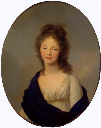 Portret królowej Luizy Pruskiej, 1776-1810, 1798. autorstwa Johann Friedrich August Tischbein