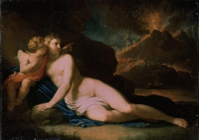 Wenus i Kupidyn, 1804 autorstwa Johann Friedrich August Tischbein