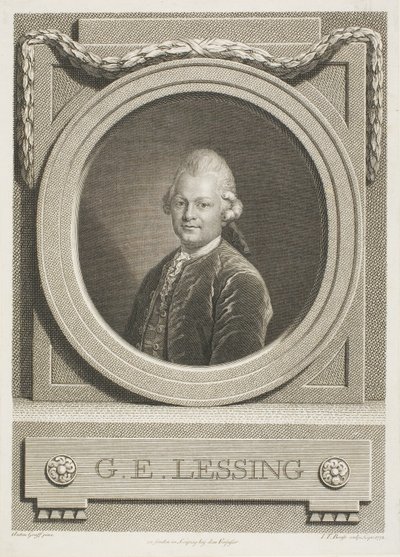 G.E. Lessing autorstwa Johann Friedrich Bause