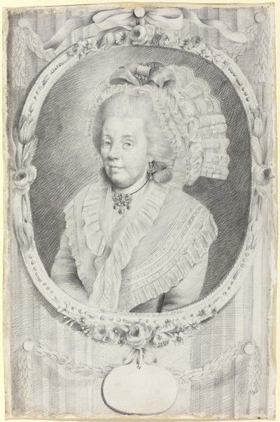 Frau Gottfried von Herder autorstwa Johann Friedrich Bierlein