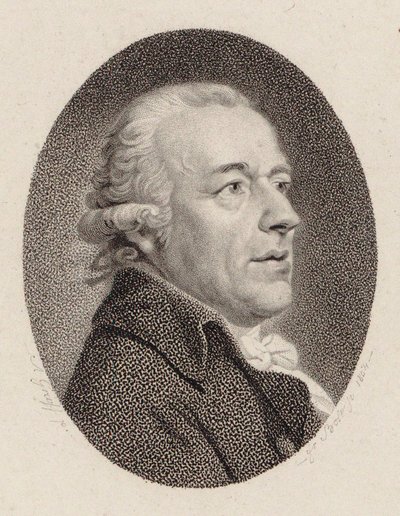 Portret kompozytora Johanna Gottlieba Naumanna 1741-1801 , 1804. autorstwa Johann Friedrich Bolt