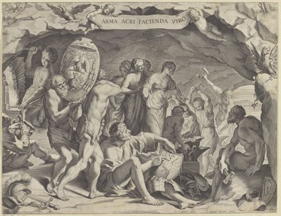 Kuźnia Wulkana autorstwa Johann Friedrich Greuter